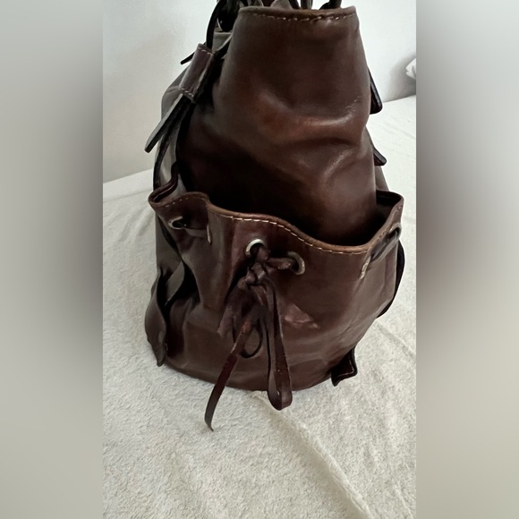 Genuine leather shoulder satchel. Made in Uruguay. ✨ - Picture 3 of 12